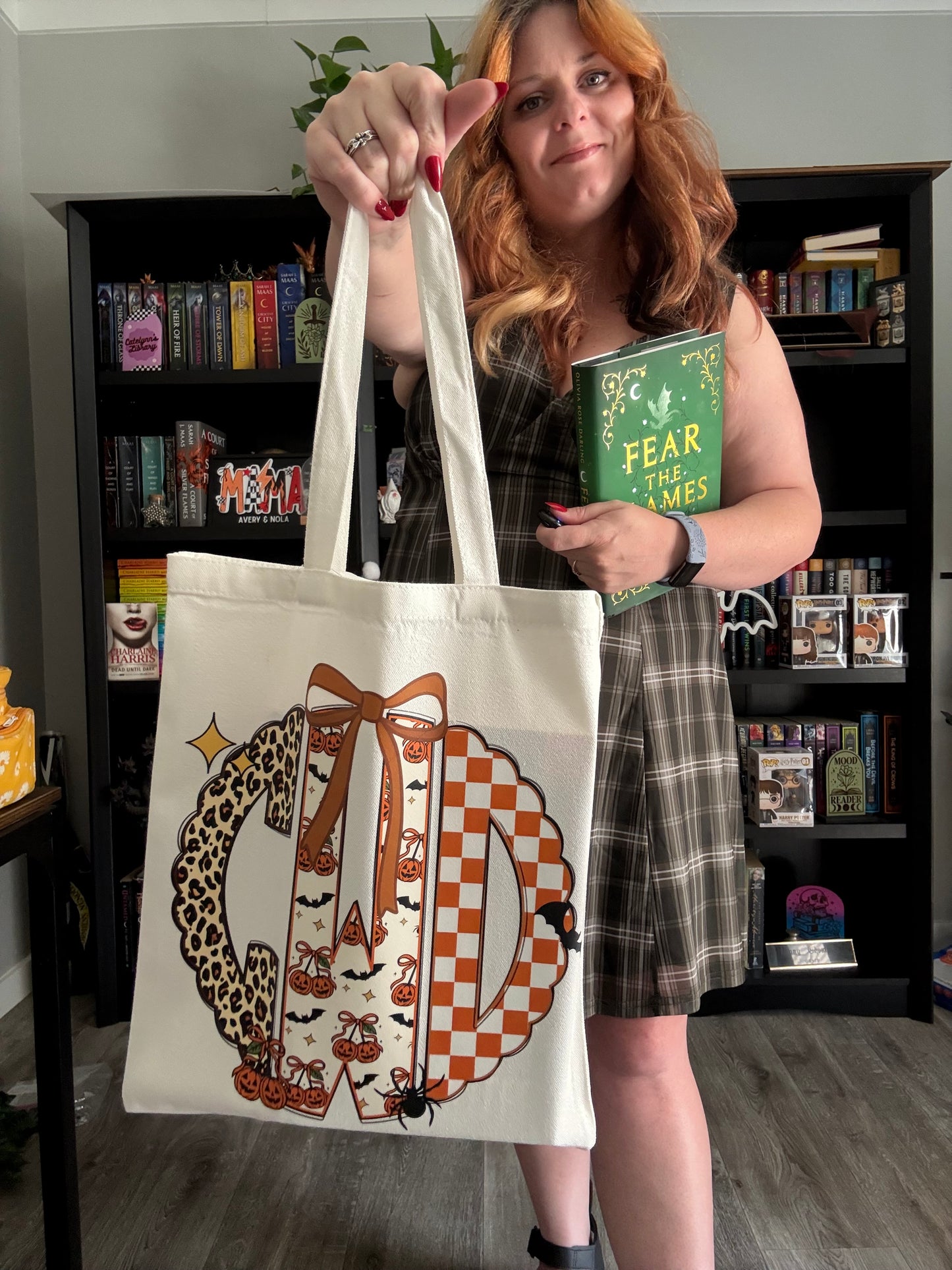 Monogram Tote Bag - Customized with names