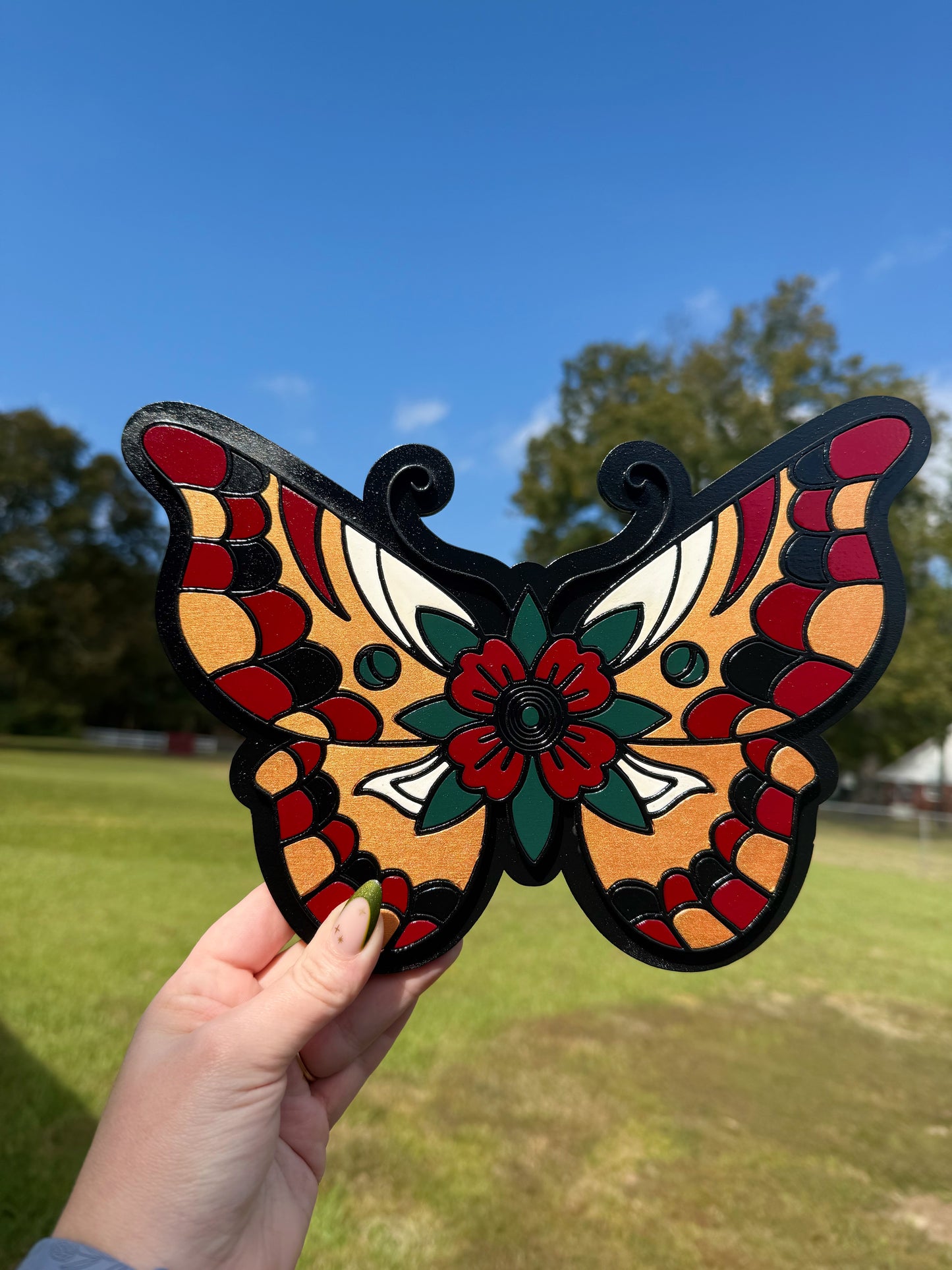 Dark Butterfly Wall Hanging