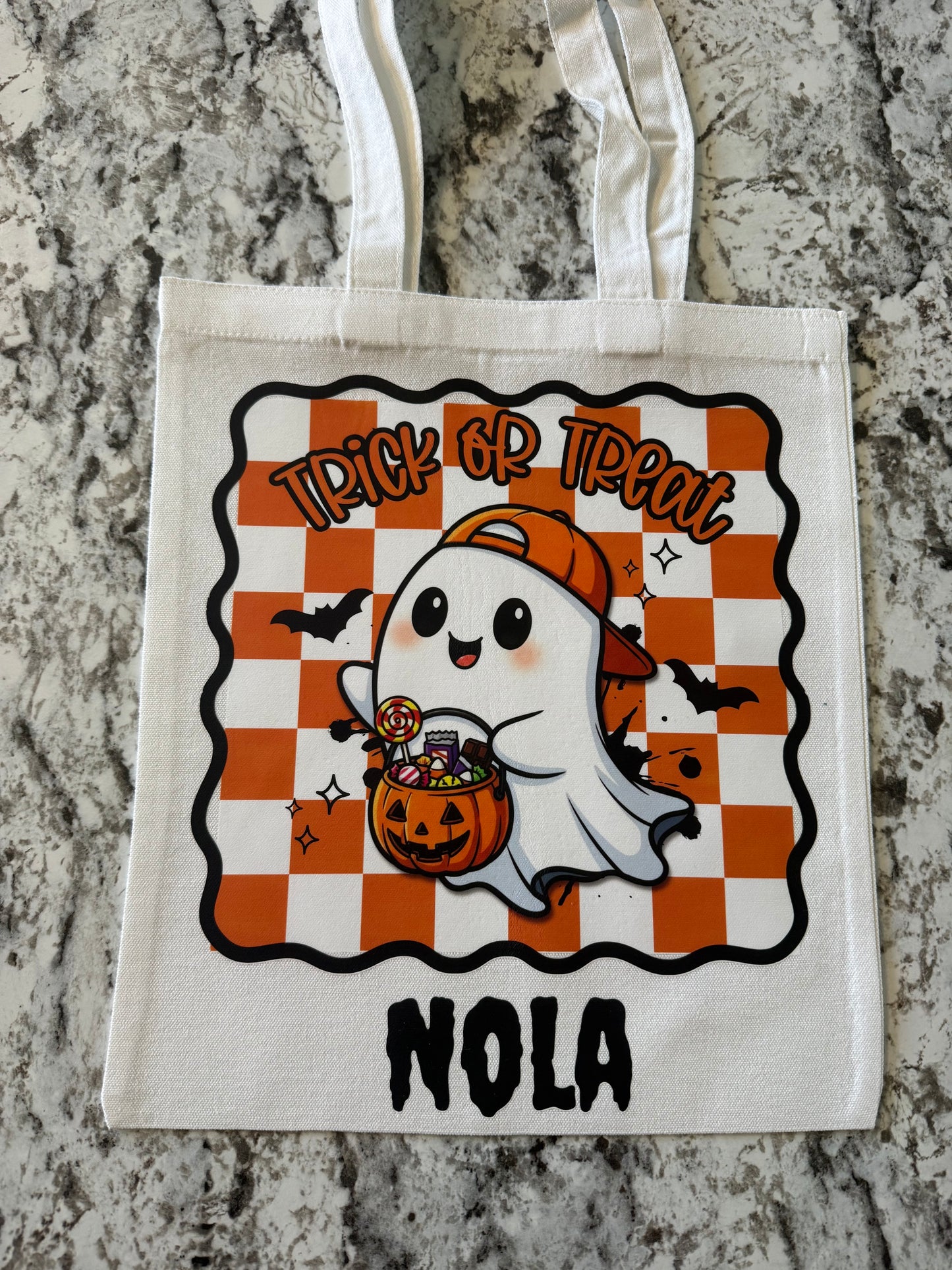 Trick or Treat Bag - Customized with names