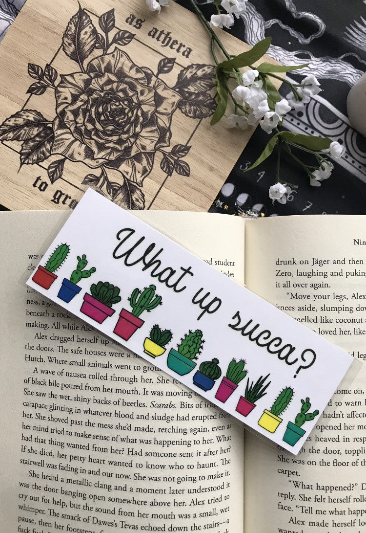 What up Succa Bookmark