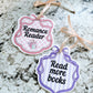 Read More Books Purple Bow Ornament - Or customize with YOUR NAME