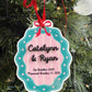 Custom Acrylic Ornament - Couples Names & Anniversary Date