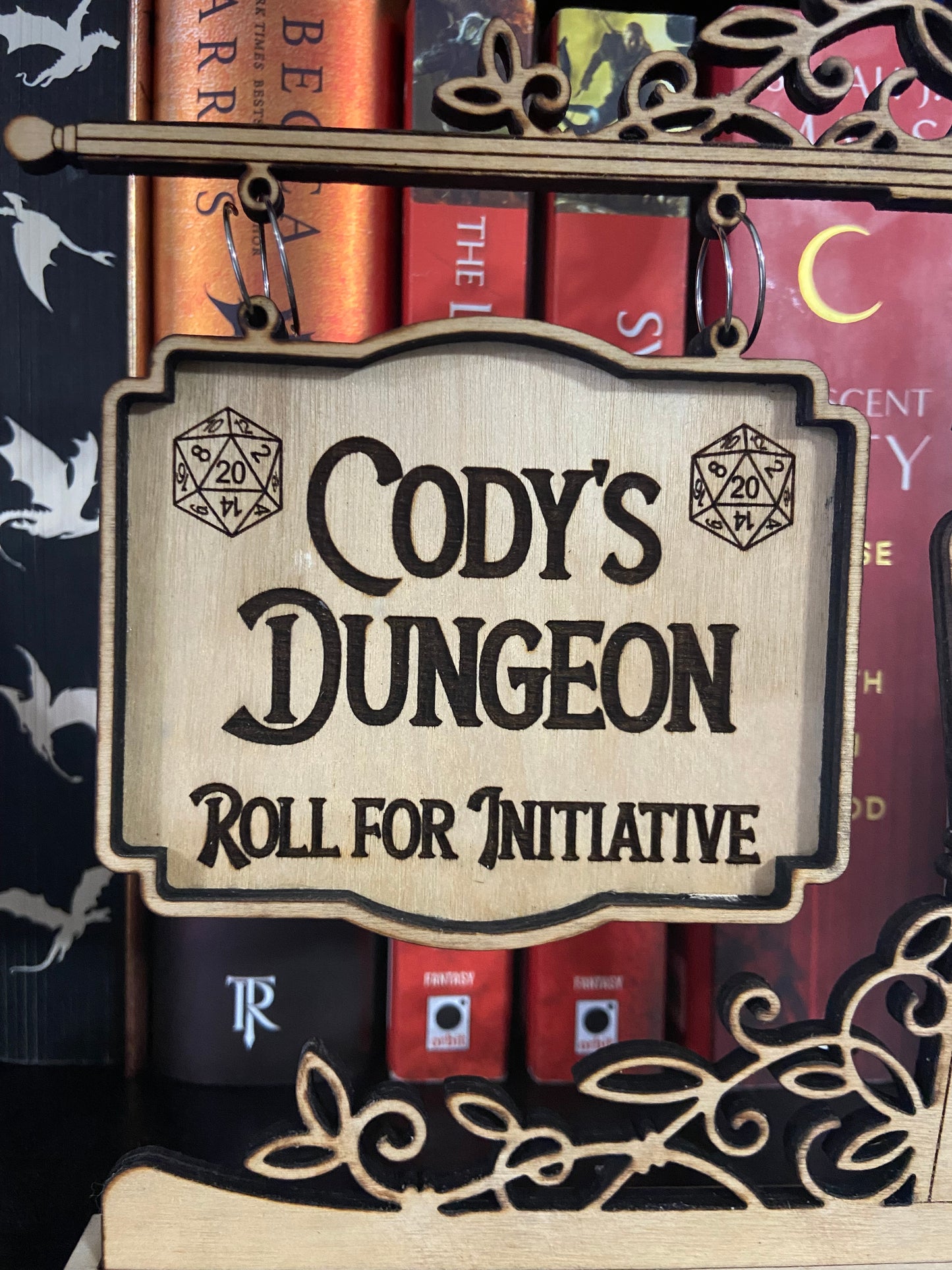 Dungeon Hanging Sign - DND Themed