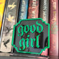 Good Girl Bookshelf Signs - customizable