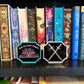 Crossed Sword Bookshelf Sign