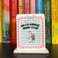 Silly Goose Book Club Bookshelf Sign