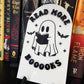 Ghosty “Read More Booooks” Bookshelf Sign