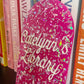 PRE-ORDER** Custom Acrylic Bookshelf Sign, Desk Sitter - Will ship by 2/7/25