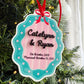 Custom Acrylic Ornament - Couples Names & Anniversary Date