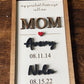 My Greatest Blessings Call Me Mom Custom Wood Sign - Personalize with Names & Dates