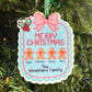 Custom Acrylic Ornament - Gingerbread Men