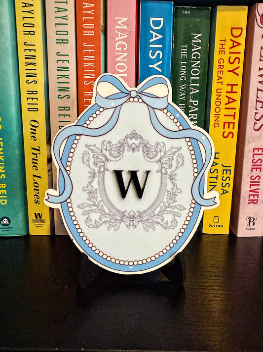 Family Crest Customizable Decor, Wedding, Shower, Mantelpiece, Bookshelf decor