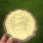 Engraved Medieval Knight Wall Hanging