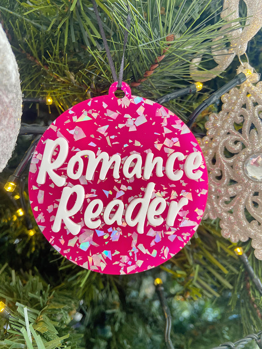 Romance Reader Ornament - Or customize with YOUR NAME