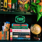TBR Bookshelf Sign, To Be Read Bookshelf Plaque