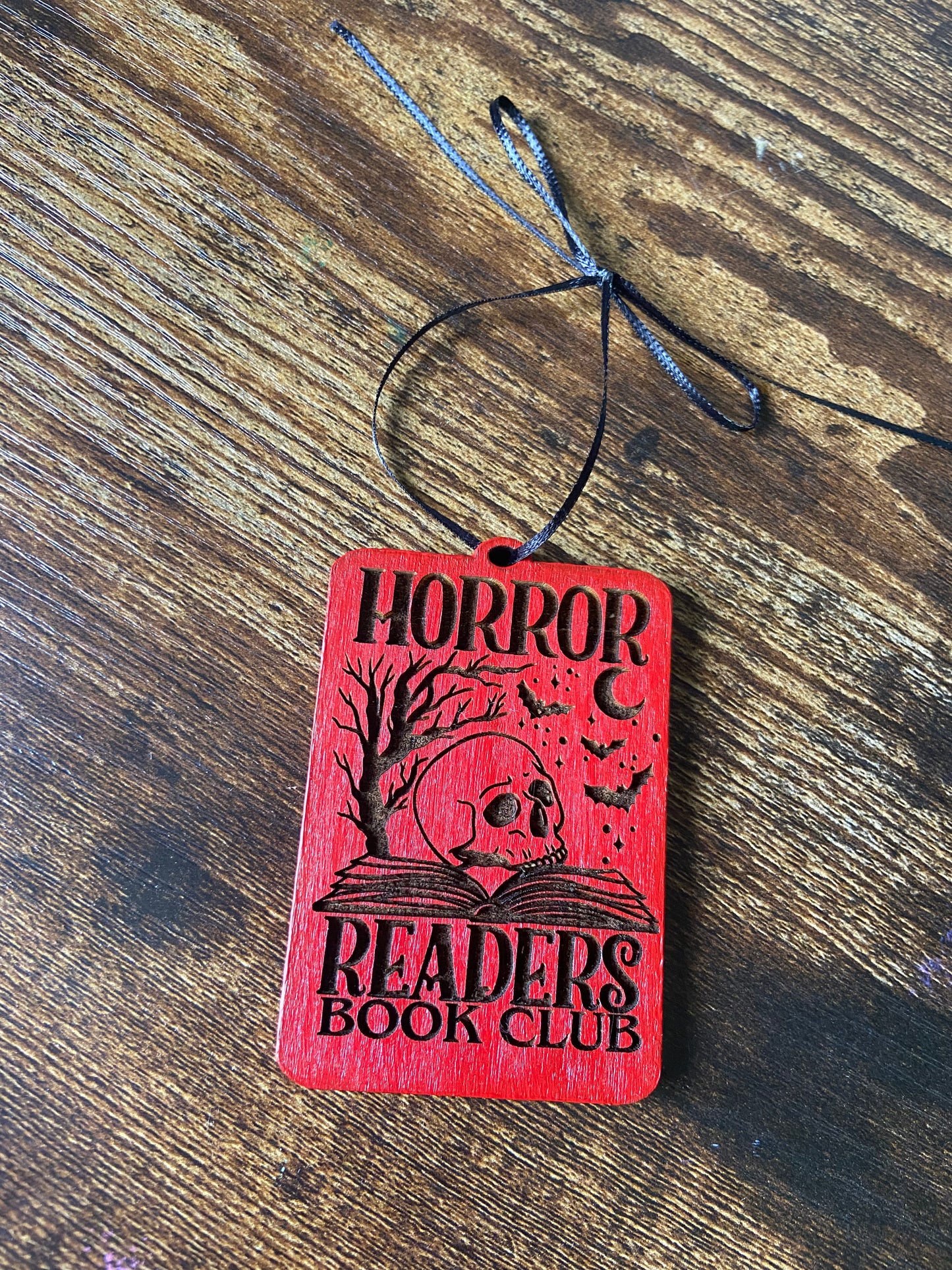 Horror Readers Book Club Ornament