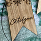 Christmas Stocking Name Tag - Custom Name Tags